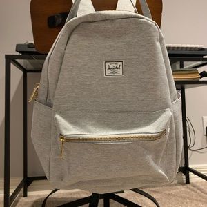 Grey Herschel backpack